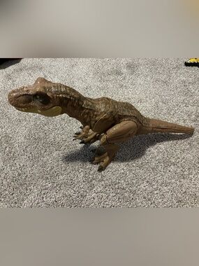 Jurassic World Brown Tyrannosaurus Dinosaur Action Figure - Kids Toys